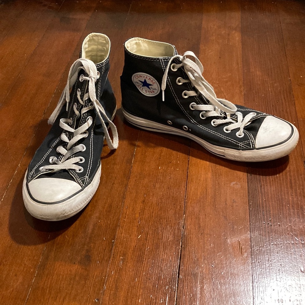 Black High Top Converse